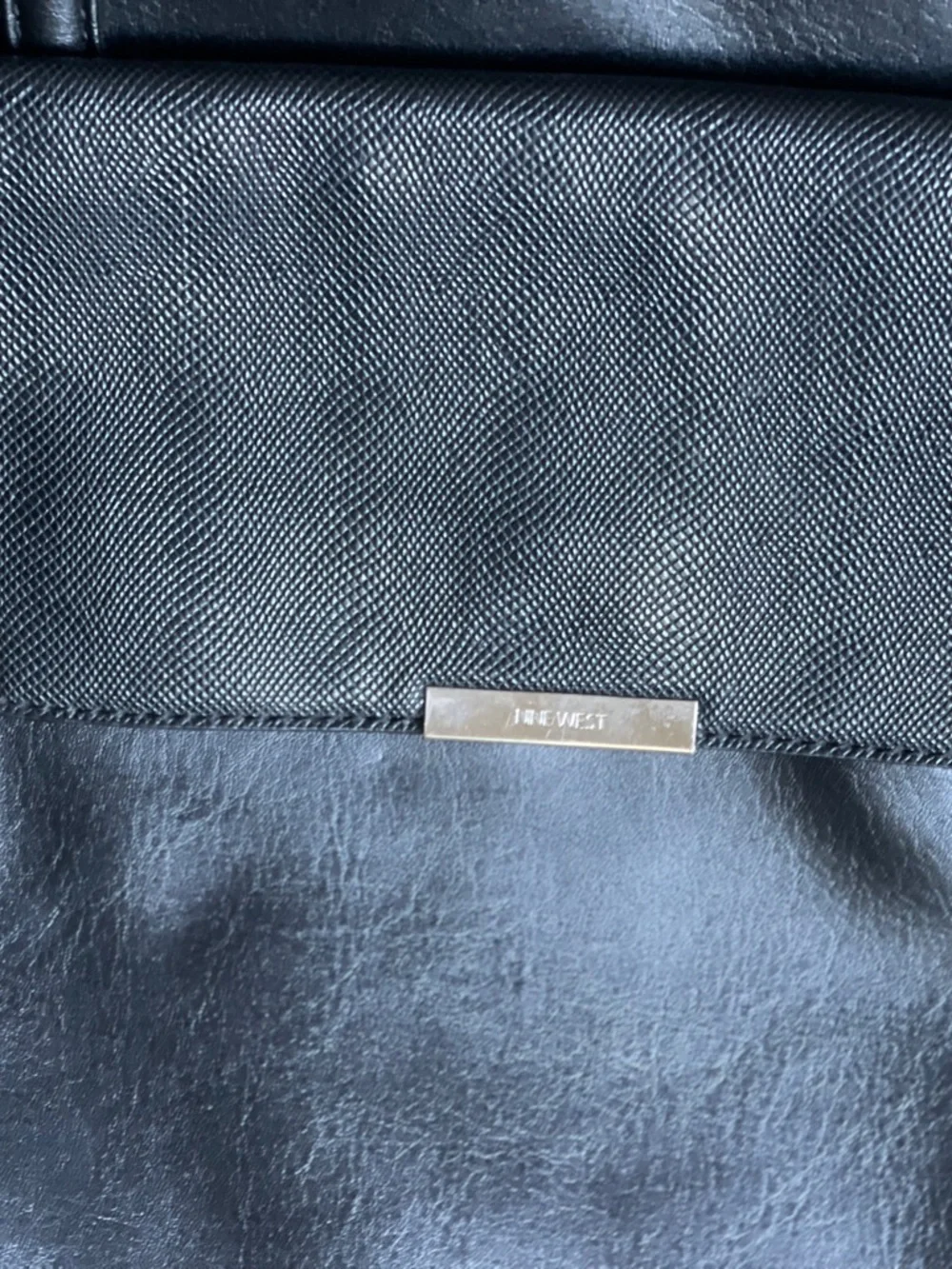 Nine West  Leather Tote with Front Flap Pocket - Picture 3 of 3